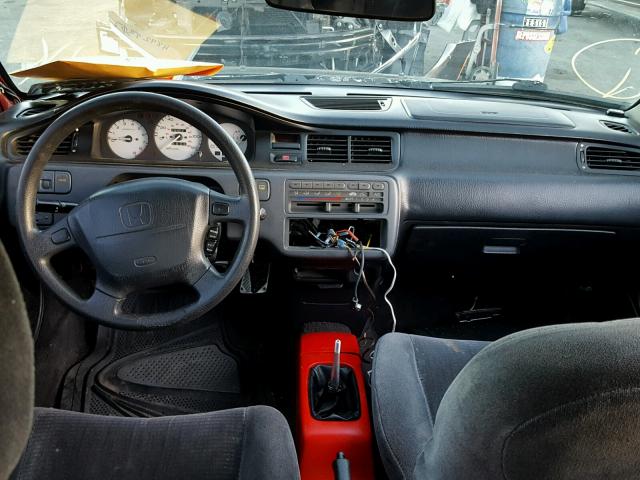 2HGEJ1129RH536741 - 1994 HONDA CIVIC EX შავი ფოტო 9