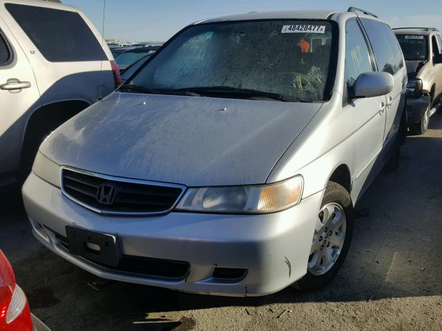 5FNRL18604B061563 - 2004 HONDA ODYSSEY EX GRAY photo 2
