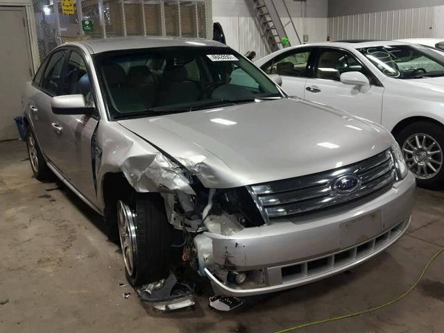 1FAHP24W78G124381 - 2008 FORD TAURUS SEL SILVER photo 1