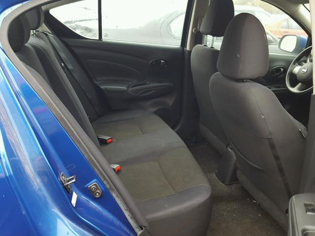 3N1CN7AP1CL909877 - 2012 NISSAN VERSA S BLUE photo 6