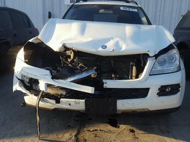 4JGBF71E88A414848 - 2008 MERCEDES-BENZ GL 450 4MA WHITE photo 9