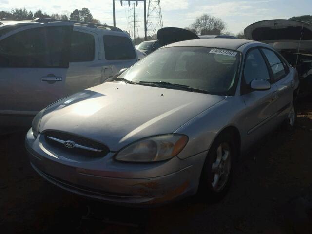 1FAFP53U81A155530 - 2001 FORD TAURUS SE SILVER photo 2