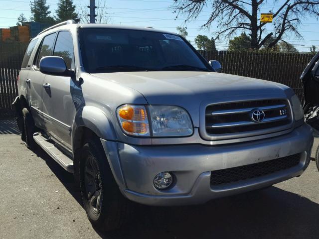 5TDBT48A24S217217 - 2004 TOYOTA SEQUOIA LI SILVER photo 1