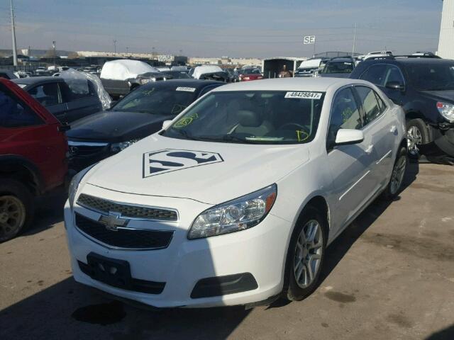 1G11C5SA9DF174398 - 2013 CHEVROLET MALIBU 1LT WHITE photo 2