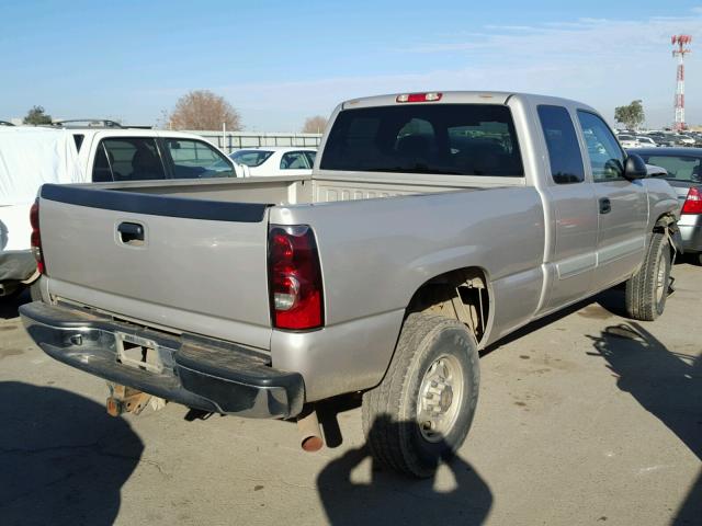 1GCHK29G14E229689 - 2004 CHEVROLET SILVERADO TAN photo 4