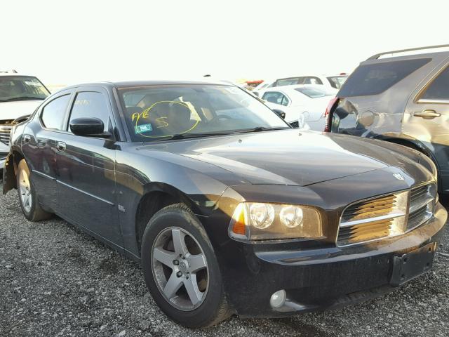 2B3CA3CV8AH273656 - 2010 DODGE CHARGER SX BLACK photo 1