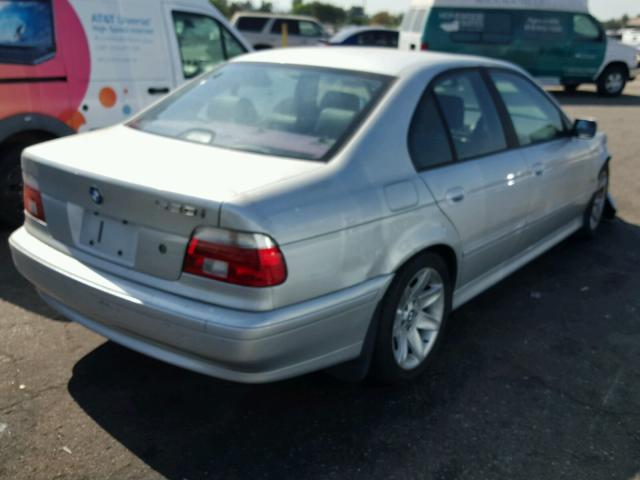 WBADT63483CK43128 - 2003 BMW 530 I AUTO GRAY photo 4