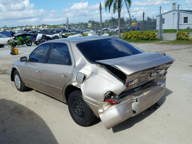 4T1BG22K9YU733498 - 2000 TOYOTA CAMRY CE BEIGE photo 3