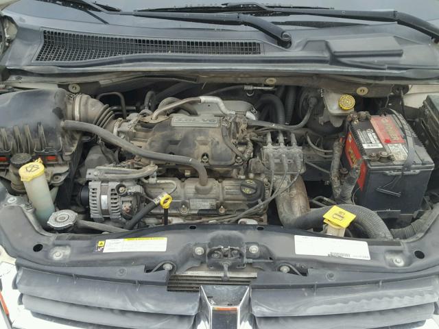 1D8HN54P18B139760 - 2008 DODGE GRAND CARA WHITE photo 7