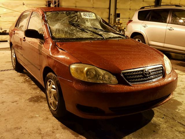 JTDBR32E360057620 - 2006 TOYOTA COROLLA CE RED photo 1