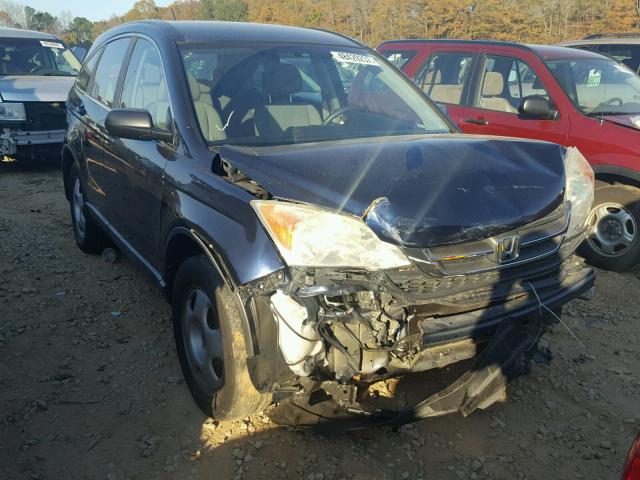 5J6RE3H39AL009993 - 2010 HONDA CR-V LX BLUE photo 1