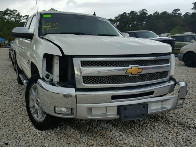 3GCPCSE05CG291461 - 2012 CHEVROLET SILVERADO WHITE photo 1