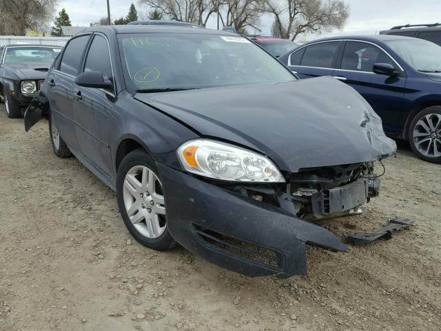 2G1WG5E39C1210166 - 2012 CHEVROLET IMPALA LT BLACK photo 1