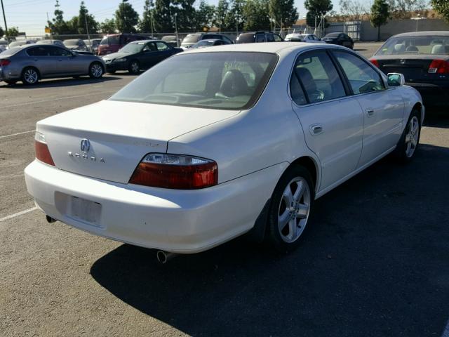 19UUA56912A048154 - 2002 ACURA 3.2TL TYPE WHITE photo 4