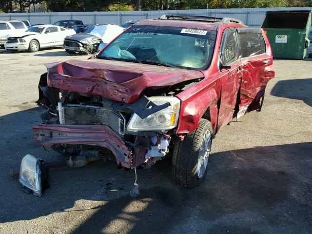 2CTFLXE51B6216680 - 2011 GMC TERRAIN SL RED photo 2