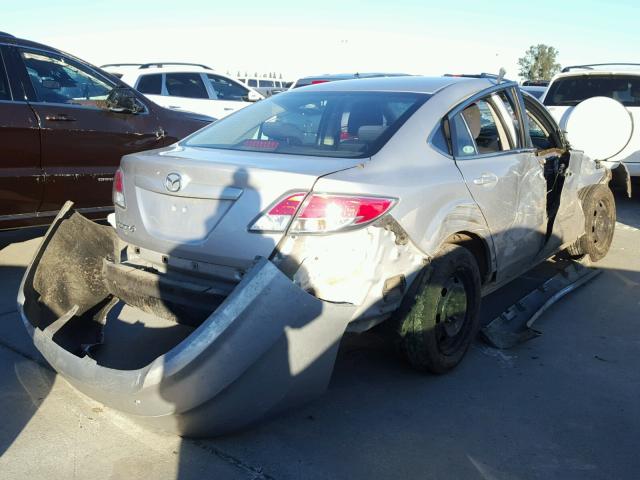 1YVHZ8BH0B5M04345 - 2011 MAZDA 6 I SILVER photo 4