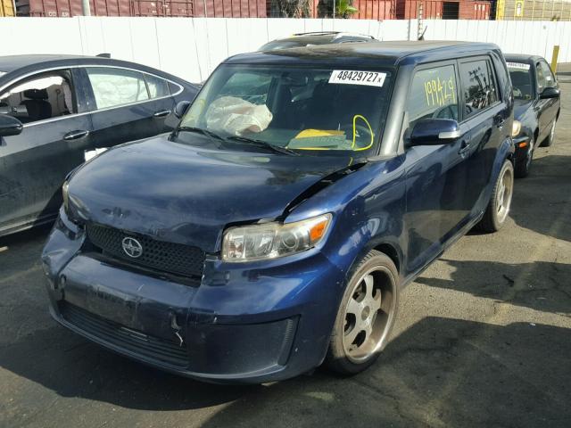 JTLKE50E381013337 - 2008 TOYOTA SCION XB 蓝色 照片 2