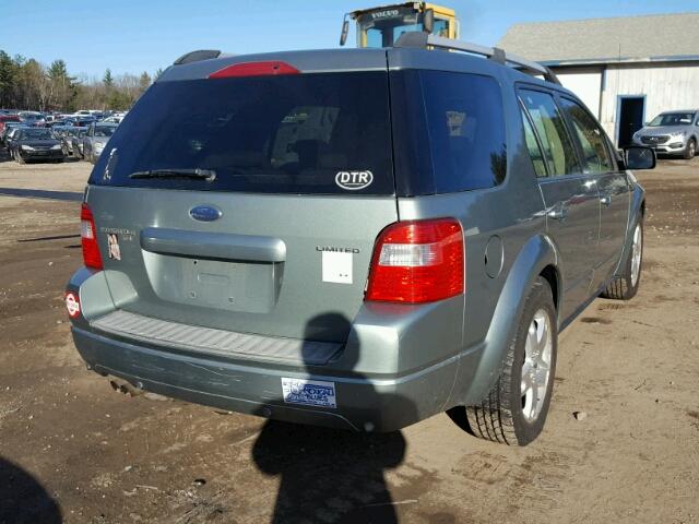 1FMDK06195GA73440 - 2005 FORD FREESTYLE GREEN photo 4