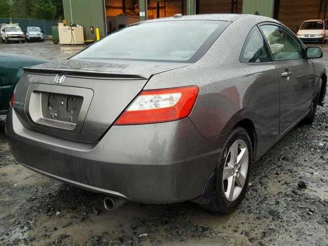 2HGFG12998H539877 - 2008 HONDA CIVIC EXL GRAY photo 4