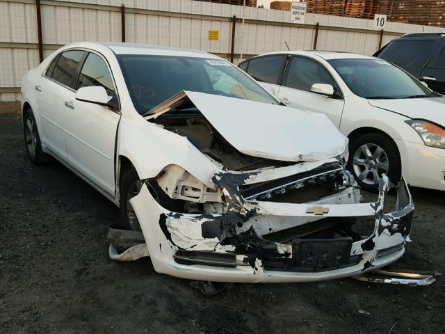 1G1ZC5E02CF289400 - 2012 CHEVROLET MALIBU 1LT WHITE photo 1