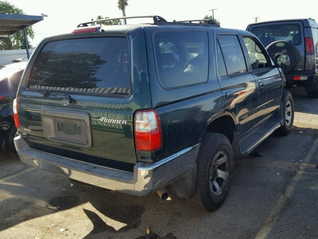 JT3GN86R310192685 - 2001 TOYOTA 4RUNNER SR GREEN photo 4