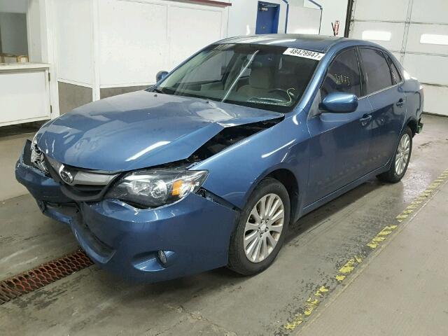 JF1GE6B65AH516058 - 2010 SUBARU IMPREZA 2. BLUE photo 2