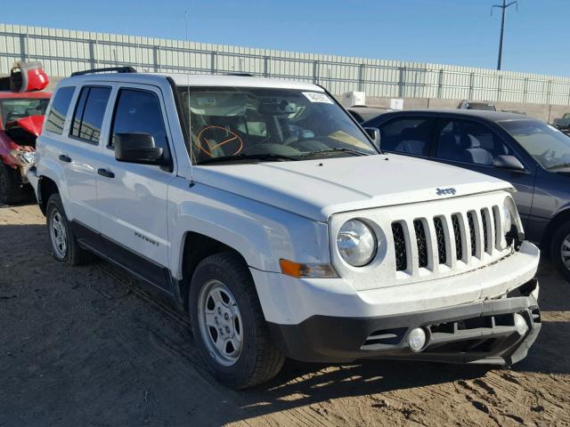 1C4NJPBA1GD754481 - 2016 JEEP PATRIOT SP WHITE photo 1