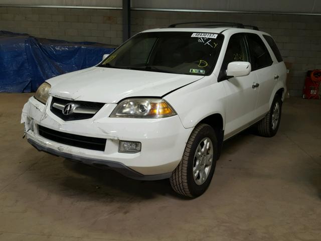 2HNYD18694H542327 - 2004 ACURA MDX TOURIN WHITE photo 2