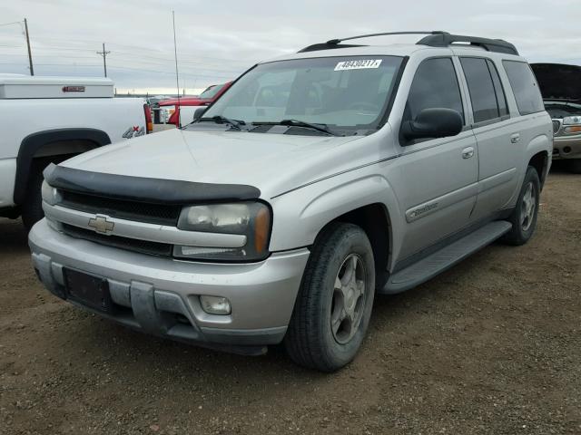 1GNET16S646159465 - 2004 CHEVROLET TRAILBLAZE GRAY photo 2