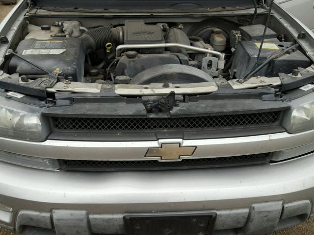 1GNET16S646159465 - 2004 CHEVROLET TRAILBLAZE GRAY photo 7