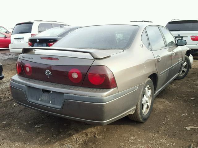 2G1WH52KX39322971 - 2003 CHEVROLET IMPALA LS GRAY photo 4