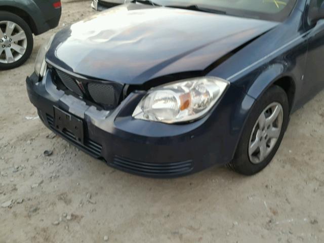 1G2AS18H697123535 - 2009 PONTIAC G5 BLUE photo 10