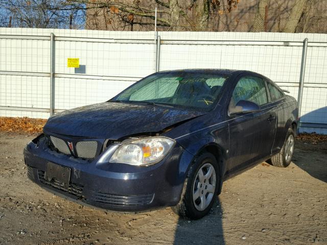 1G2AS18H697123535 - 2009 PONTIAC G5 BLUE photo 2