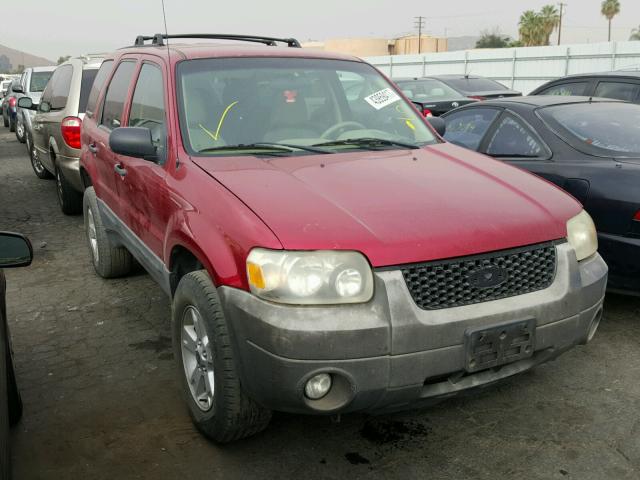 1FMCU03157KB35958 - 2007 FORD ESCAPE XLT RED photo 1