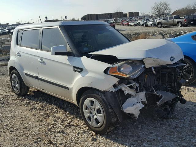 KNDJT2A50C7450342 - 2012 KIA SOUL WHITE photo 1