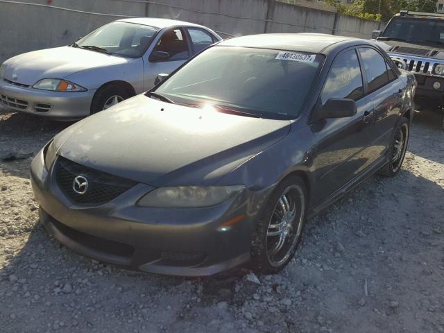 1YVFP80C135M55679 - 2003 MAZDA 6 I GRAY photo 2