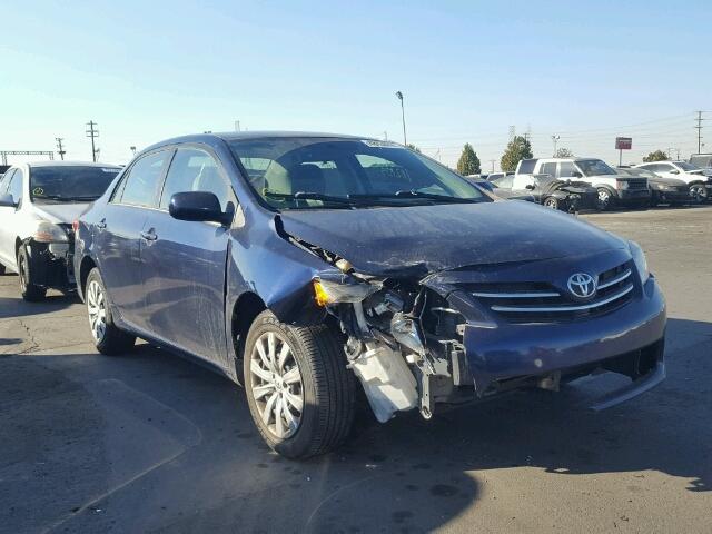 5YFBU4EE4DP141562 - 2013 TOYOTA COROLLA BA BLUE photo 1