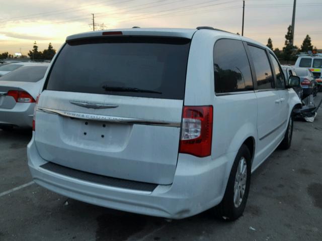 2C4RC1BG4ER138569 - 2014 CHRYSLER TOWN & COU WHITE photo 4