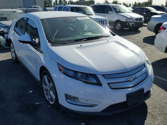 1G1RF6E46DU142154 - 2013 CHEVROLET VOLT WHITE photo 1