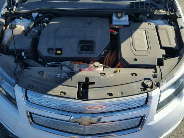 1G1RF6E46DU142154 - 2013 CHEVROLET VOLT WHITE photo 7