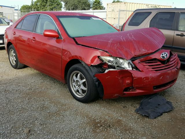 4T4BE46K58R043460 - 2008 TOYOTA CAMRY CE RED photo 1