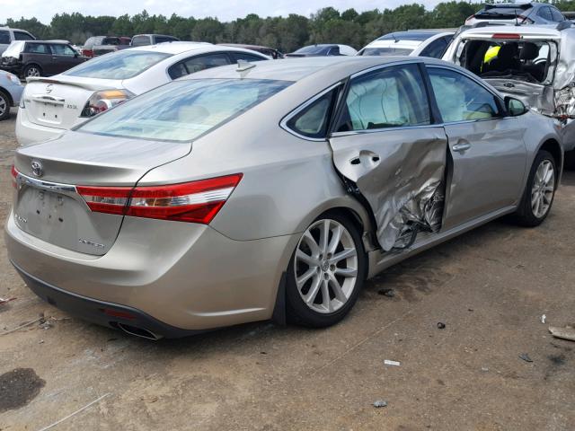 4T1BK1EB0DU063547 - 2013 TOYOTA AVALON BAS TAN photo 4