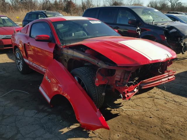 1ZVBP8CF6C5232027 - 2012 FORD MUSTANG GT RED photo 1