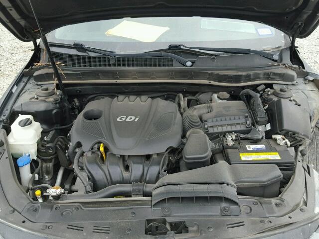 5XXGN4A74DG252406 - 2013 KIA OPTIMA EX BLACK photo 7