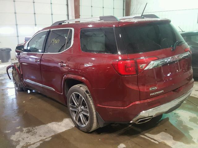 1GKKNPLS4HZ176058 - 2017 GMC ACADIA DEN RED photo 3