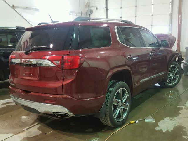 1GKKNPLS4HZ176058 - 2017 GMC ACADIA DEN RED photo 4