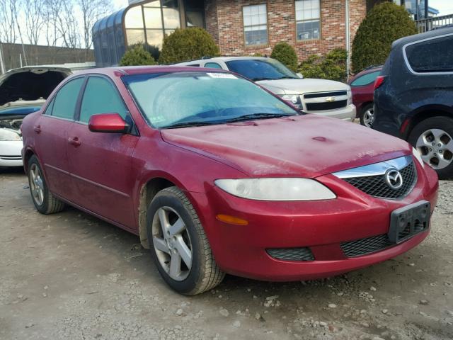 1YVFP80C945N48788 - 2004 MAZDA 6 I RED photo 1