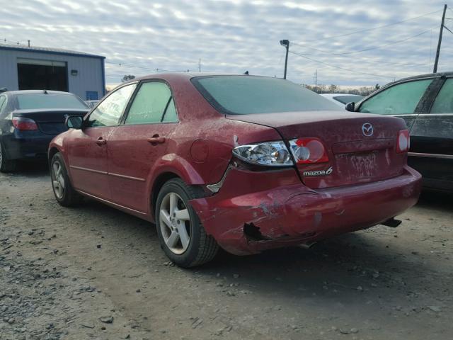 1YVFP80C945N48788 - 2004 MAZDA 6 I RED photo 3