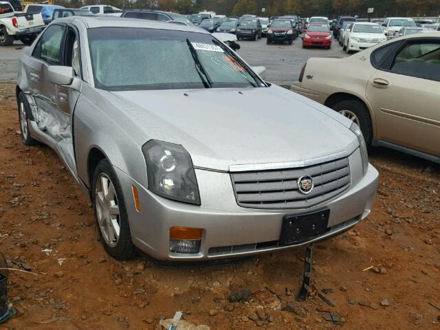 1G6DM577640118911 - 2004 CADILLAC CTS SILVER photo 1