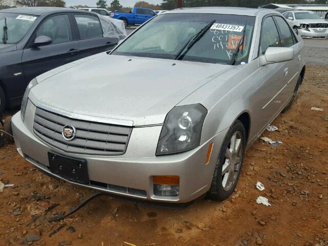 1G6DM577640118911 - 2004 CADILLAC CTS SILVER photo 2